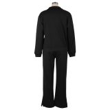 Padded Thickened Sports Loose Sweatshirt 2 Piece Set AIL-258