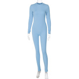 Solid Color Yoga Sport Jumpsuit BLG-P3713601A