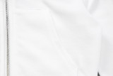 Fashion Zipper Hooded Slim Crop Tops BLG-T2910448A