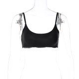 Sexy Solid Color Sling Tube Top BLG-T2B11105A
