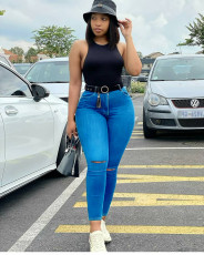 Fashion Slim Denim Calf Pants GXJF-Amy25-6635xjm2130
