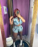 Fashion Sleeveless Vest Shorts Denim 2 Piece Set MEM-88553