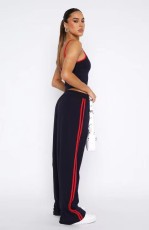Casual Sport Sling Vest Two Piece Pants Set YD-8808