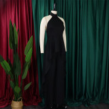 Sleeveless Irregular Top Wide Leg Pants Two Piece Set GCZF-8556