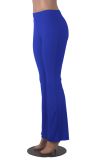 Solid Skinny Fitness Running Flared Pants MZ-2859
