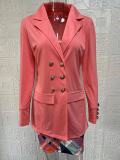 Fashion Long Sleeve Blazer And Skirt Two Piece Set GYSM-W0502