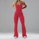 Fashion Skinny Yoga With Chest Cushion Sport Jumpsuit GYSM-W0728