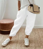 Solid Color Casual Nine-minute Pant GYSM-W0738