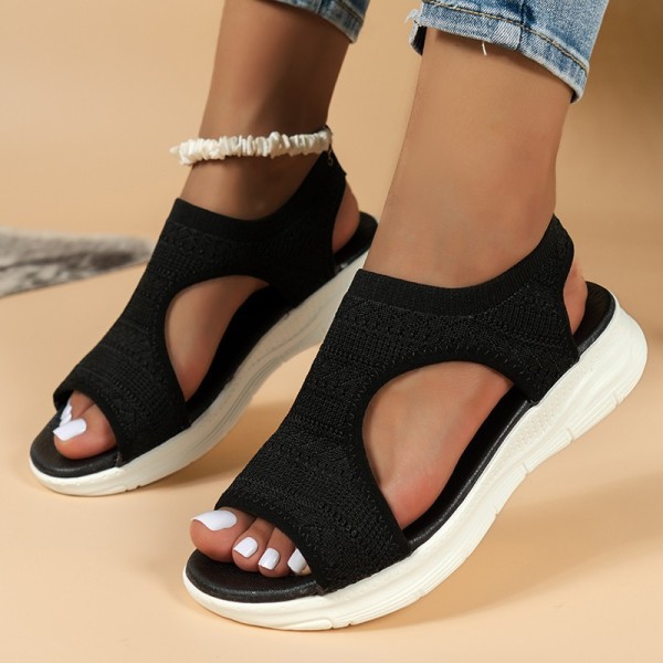 Open Toe Flyweave Sport Roman Sandals GYUX-5775