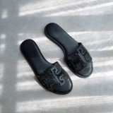 Mesh Patchwork Flat Sandal Slippers GDLW-816