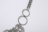Metal Chain Halter Hollow Out Vest GAXB-W080TP