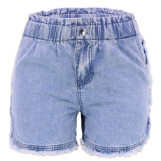 Light Color High Waist Loose Denim Short GKNF-CH-1038
