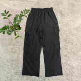 Fashion Multi-pockets Solid Color Pants GYSF-8368