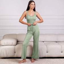 Homewear Lace Camisole Pants Pajama Set GLSY-W0251