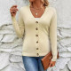 Plus Size Fashion Sweater Cardigan Jacket FSXF-741