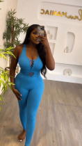 Yoga Tank Top Long Pants Sport 2 Piece Set QODY-6045