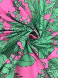 Print Sleeveless Backless Split Maxi Dress QODY-6044