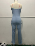 Solor Color Tight Tube Tops Jumpsuit GYZY-8918
