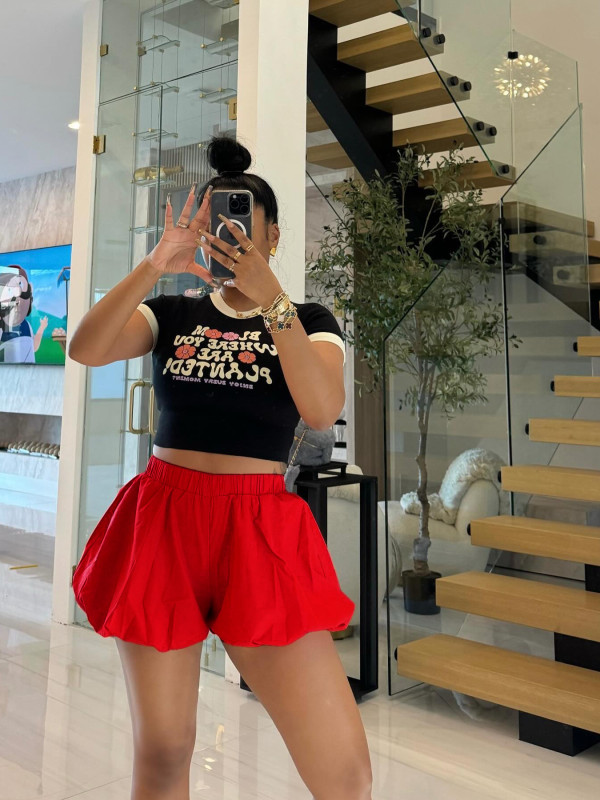 Double Bubble Fluffy Shorts CH-24053 