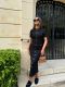 Solid Slim Knits Long Sleeve Maxi Dress QODY-Y6047