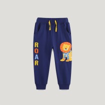 Kids Boys Knitted Embroidery Sport Pants  GASD-3116