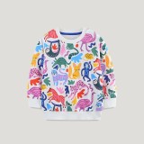 Kids Girls' Knitted Long Sleeve Sweatshirt GASD-8211