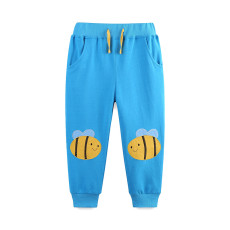 Kids Bee Embroidered Patch Sweatpants GASD-3120