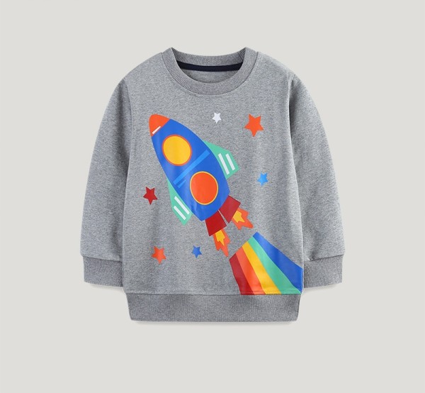 Kids Boy's Long Sleeve Casual Sweatshirt GASD-8213