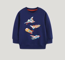 Kids Fashion Boy's Long Sleeve Print Tops GASD-8276
