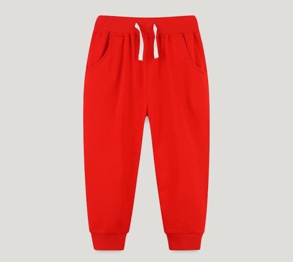 Kids Solid Color Fashion Sport Pants GASD-3071