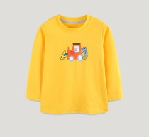 Kids Fashion Solid Color Print Boy's T Shirt GASD-5399