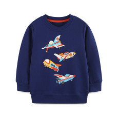 Kids Fashion Boy's Long Sleeve Print Tops GASD-8276