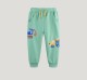 Kids Boy's Fashion Embroider Loose Sport Pants GASD-3119