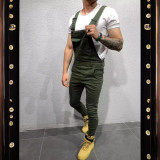 Men's Solid Color Slim Denim Pencil Back Pant GDMY-1928