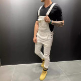 Men's Solid Color Slim Denim Pencil Back Pant GDMY-1928