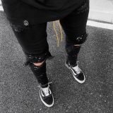 Men's Holes Slim Pencil Jeans GDMY-1973