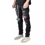Men's Casual Washed Slim Pencil Jeans GDMY-1991
