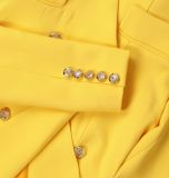 Solid Color Long Sleeve Blazer Coats AIL-AL288