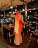 Fashion Pleated PU Leather Skinny Skirt QOUY-M6012