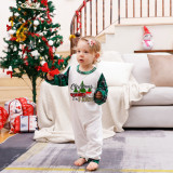 Christmas Printed Parent-Child Pajama Set Homewear GFTM-JJF105-4