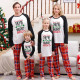 Christmas Printed Plaid Parent-Child Pajama Set GFTM-JJF104-358