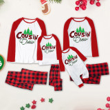 Christmas Prints Color Block Long Sleeve Parent-child Set GFTM-JJFC01