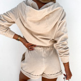 Casual Sport Hoodies Long Sleeve Pants Suit YMZY-0187