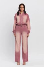 Long Sleeve Hooded Slim Two Piece Pants Set GBGF-5036-1