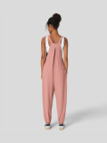 Solid Color Loose Back Pants Jumpsuit GYSQ-KJEC1430