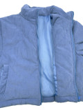 Solid Color Long Sleeve Thick Jacket YH-9003