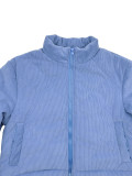 Solid Color Long Sleeve Thick Jacket YH-9003