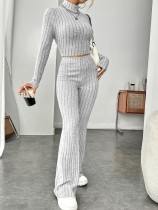 Long Sleeve Sport Two Piece Pants Set GYSQ-EUEH2490