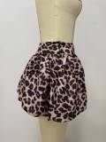 Printed Ultra Short Puffy Skirt LSD-2319