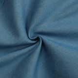 Denim Patchwork Sport Jacket Pants Suit AIL-302